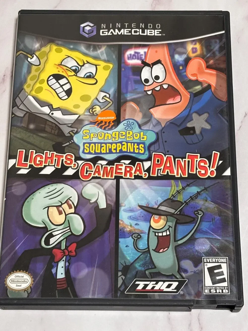 SpongeBob SquarePants: Lights, Camera, Pants (Nintendo GameCube, 2005) No Game